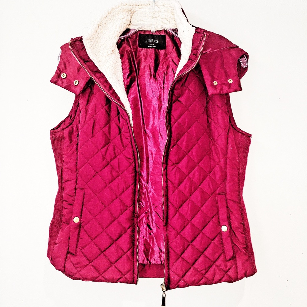 Only Worn a Few Times! Red Vest